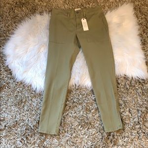 Military green pants